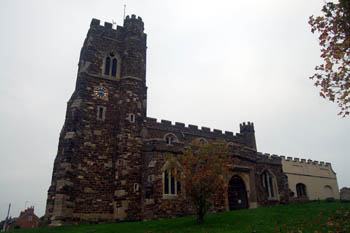 The church from the south October 2010